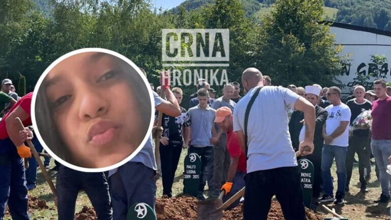 Zenica u suzama: Ispraćena 16-godišnja Leona Haliti tragično stradala u saobraćajnoj nesreći kod Mostara