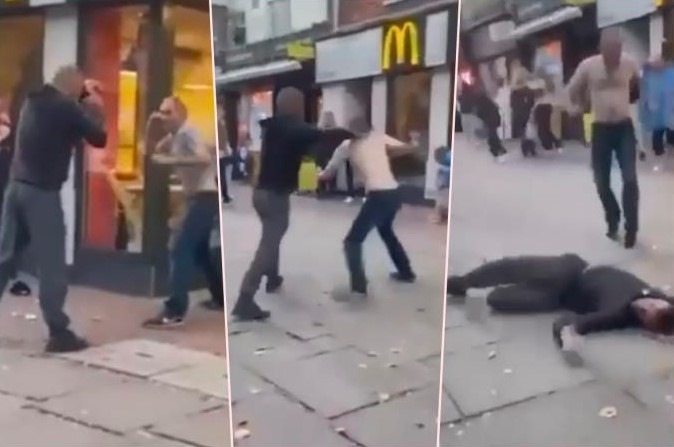 Deda (93) nokautirao dvojicu mladića ispred Mekdonaldsa: Bivši bokser očitao lekciju provokatorima