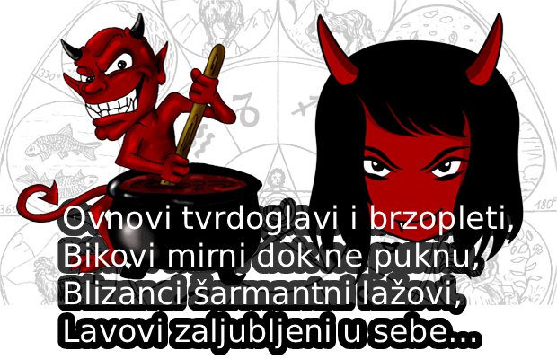 SMIJETE LI PROČITATI OVAJ HOROSKOP